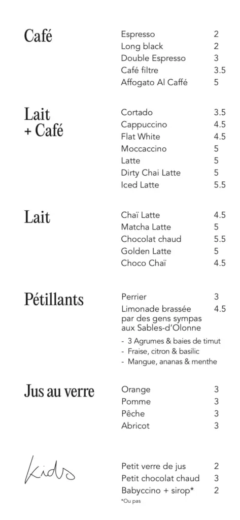 ouvrir le dossier mates cafe